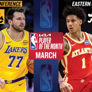 1xbet-NBA官宣3月大奖：东契奇约翰逊当选月最佳 文班连续3次获最佳防守